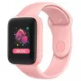 iWear M7 Smart & Fit Watch z pełnym dotykiem 1.3 cala IPS, sterowanie multimediami, puls, ciśnienie krwi, różowy