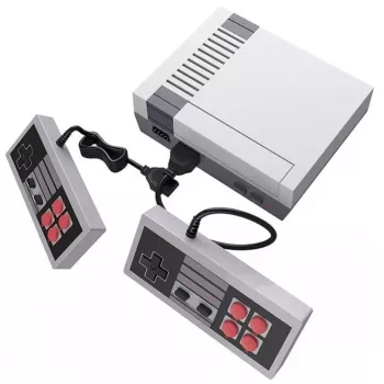 GameBox R6 8-Bit Retro TV AV RCA Analog Game Console z Podwójnymi Kontrolerami i 620 Wbudowanymi Grami