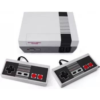 GameBox R6 8-Bit Retro TV AV RCA Analog Game Console z Podwójnymi Kontrolerami i 620 Wbudowanymi Grami
