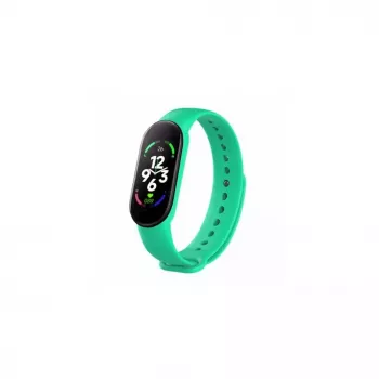 iWear SM6 Smart Bracelet - Fitness Tracker IP67 z pomiarem tętna i ciśnienia krwi / powiadomieniami społecznościowymi / monitorowaniem snu, zielony