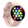 iWear Active 2 Aluminum Sport BT Call Smart Watch 1.3'' IPS Display with Heartrate / Oxygen Monitor Pink
