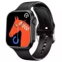 iWear WS78 Plus 2.0 cala Infinite Display Alu-Ceramic Dual BT Call Smart Watch Czarny