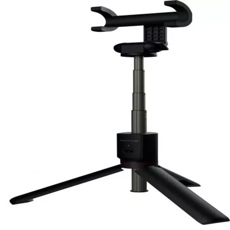 EVELATUS Selfie Stick Tripod SST01 z Bezprzewodowym Pilotem, Czarny