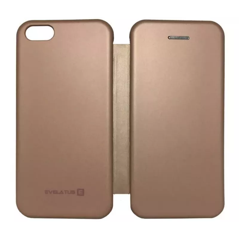 Evelatus Apple iPhone 5/5s/SE Book Case Rose Gold
