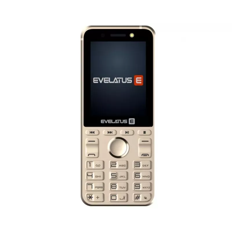 Evelatus Tron GLD Dual SIM Feature Phone Gold