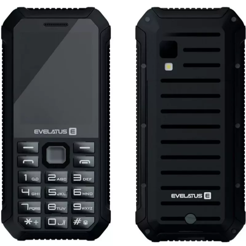 Evelatus Samson DS Black Black Telefon Komórkowy