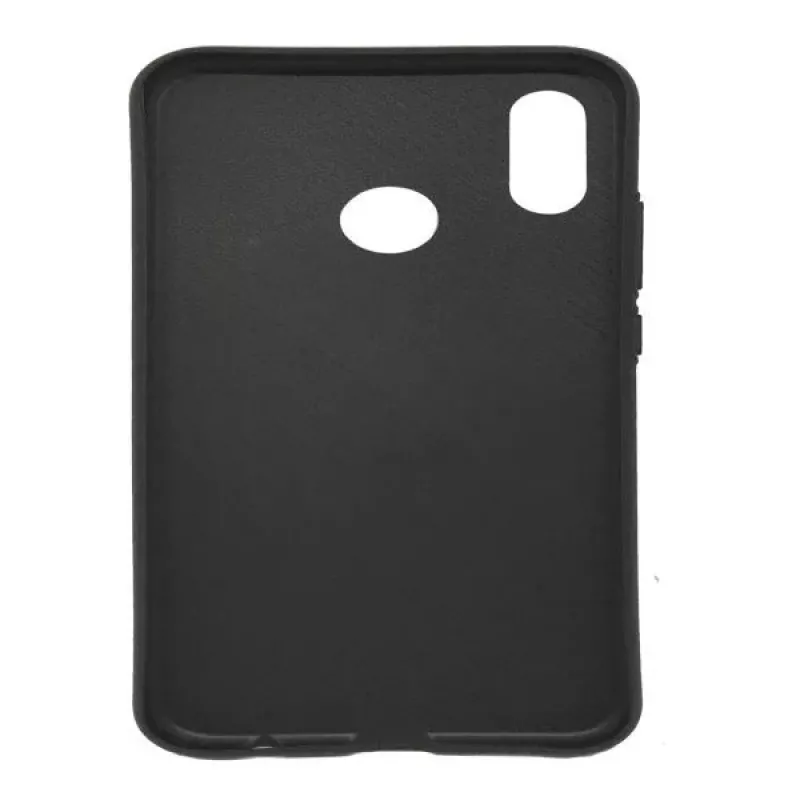 Evelatus Samsung Galaxy A6+ 2018 TPU Case z metalową płytką do magnetycznego uchwytu samochodowego - Niebieski