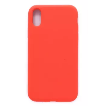 Evelatus Apple iPhone Xs Max Premium Soft Touch Silicone Case Red