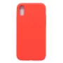 Evelatus Apple iPhone Xs Max Premium Soft Touch Silicone Case Red