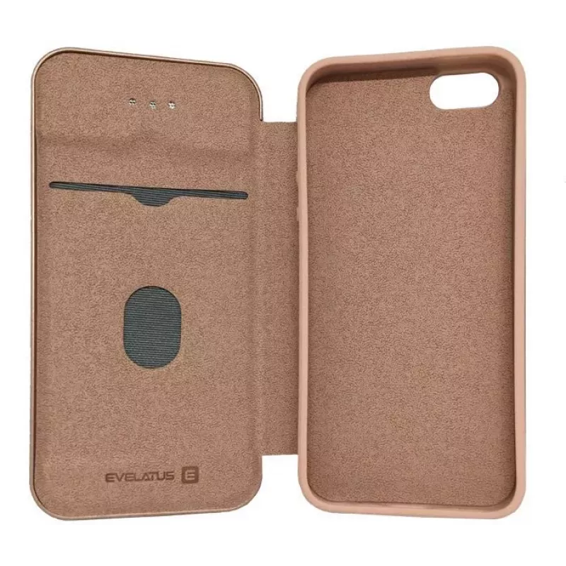 Evelatus Book Case do Xiaomi Redmi 6 Pro / Mi A2 Lite, Rose Gold