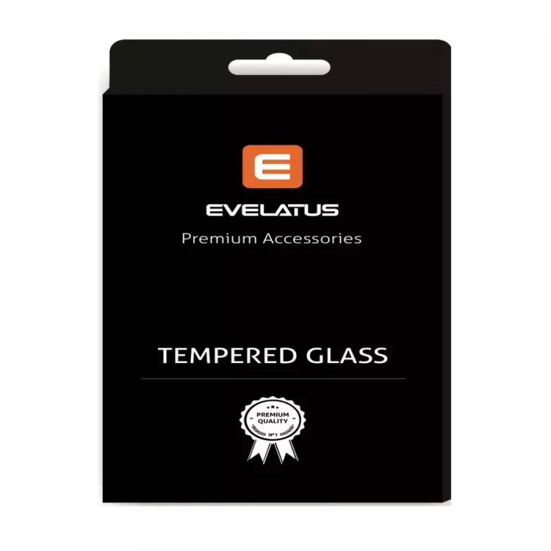 Evelatus Samsung Galaxy S6 Edge G925 3D Curved Tempered Glass Screen Protector - Transparent