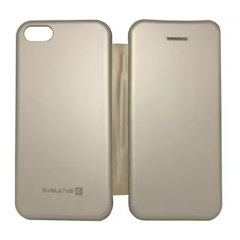 Evelatus Samsung Galaxy A9 2018 Book Case Gold
