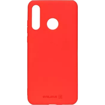 Evelatus Huawei P30 Lite Nano Silicone Case Soft Touch TPU Red