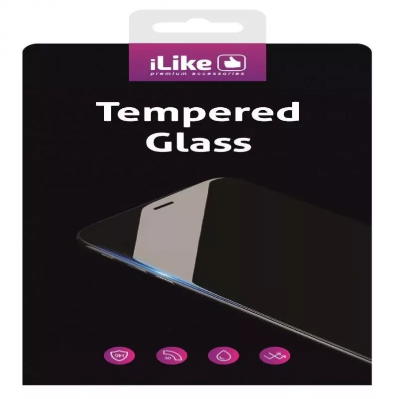 iLike Apple iPhone 7 Plus / 8 Plus 3D Apple Black Back Cover