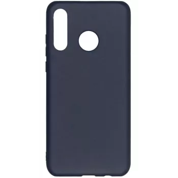 Evelatus Huawei P30 Lite Premium Soft Touch Silicone Case Midnight Blue