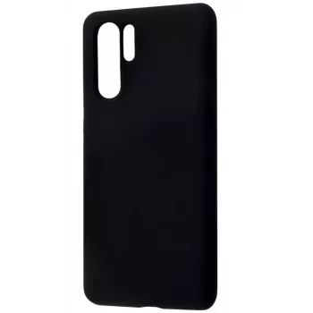 Evelatus Huawei P30 Pro Premium Soft Touch Silicone Case Black