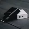 Evelatus Universal Travel Charger ETC04 USB 2.4A + Type-C 3A 30W Power Delivery Black