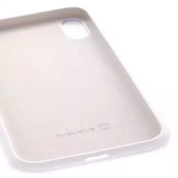 Evelatus Apple iPhone Xs Premium Soft Touch Silicone Case Stone