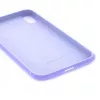Evelatus Apple iPhone Xs Premium Soft Touch Silicone Case Lilac Purple