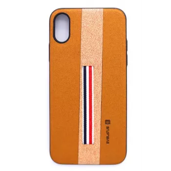 Evelatus Apple iPhone X Dazzel Brown Back Case