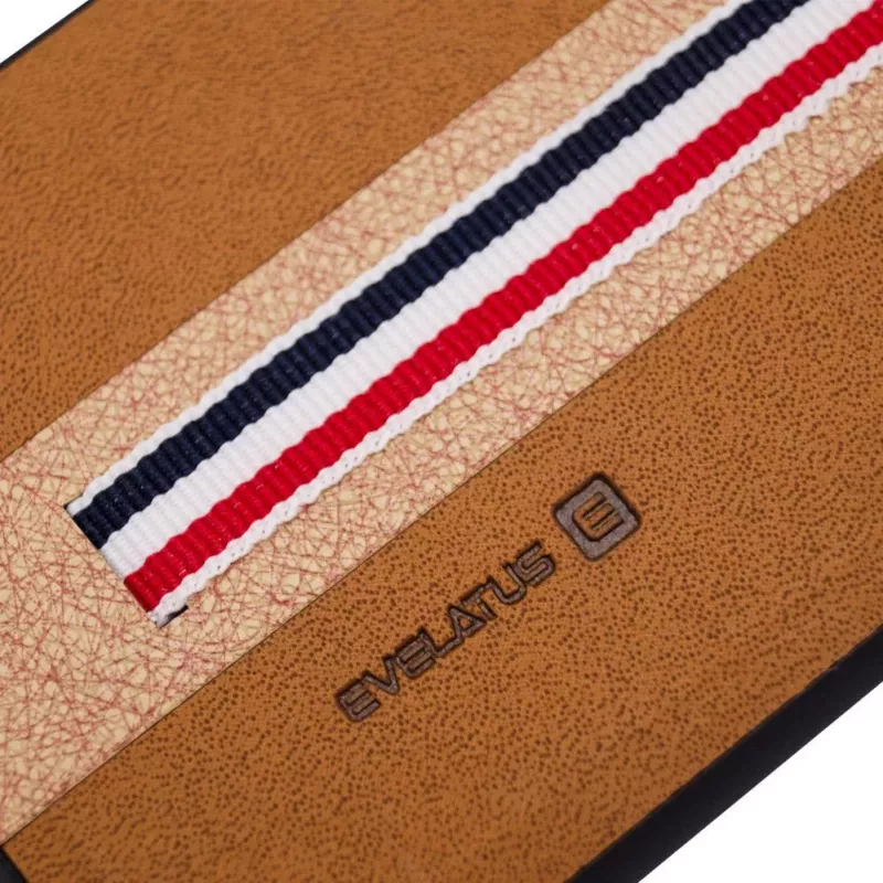 Evelatus Samsung Galaxy S9 Dazzle Series Back Cover Brown