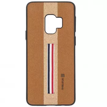 Evelatus Samsung Galaxy S9 Dazzle Series Back Cover Brown