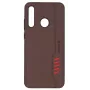 Evelatus Huawei P Smart 2019 Shooter Brązowy Etui Portfelowe typu Flip