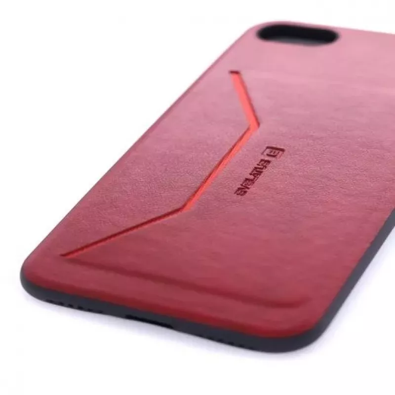 Evelatus Apple iPhone 7/8 Nobel Red Back Cover - Soft-Touch Silicone