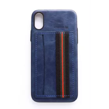 Evelatus Apple iPhone X Cubit Plastic Blue Back Cover