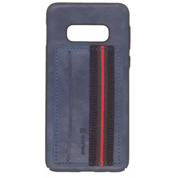 Evelatus Samsung Galaxy S10e Cubit Plastic Blue Protective Case