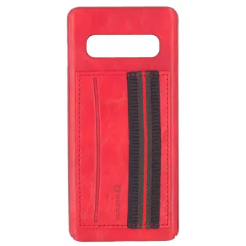 Evelatus Samsung Galaxy S10 Cubit Plastic Red Back Cover
