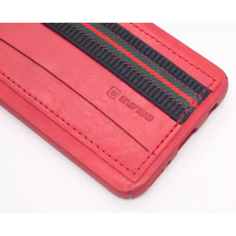 Evelatus Samsung A40 Cubit Plastic Red Back Cover