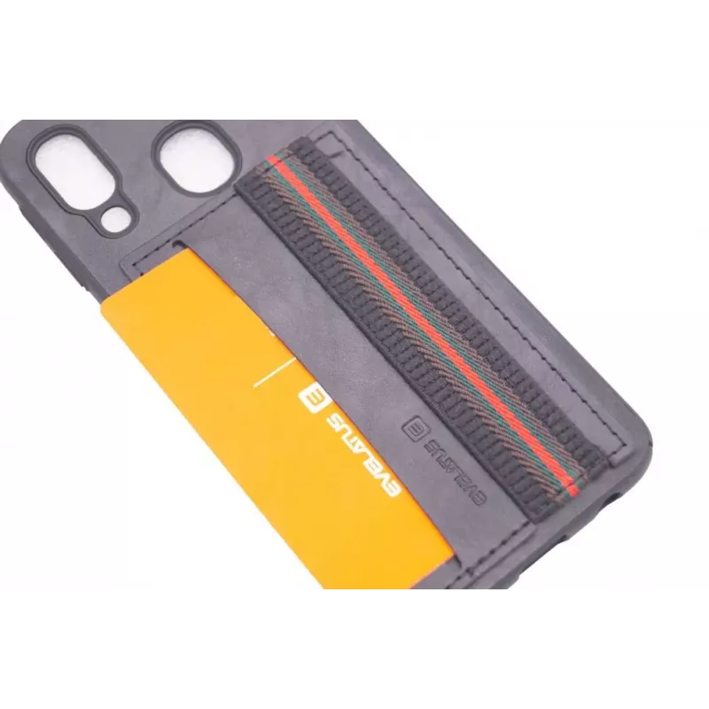 Evelatus Samsung A40 Cubit Plastic Black Protective Case