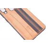 Evelatus Samsung Galaxy A40 Cubit Plastic Brown Back Cover