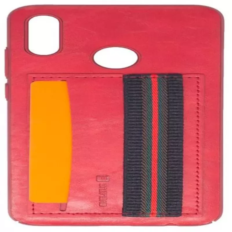 Evelatus Huawei P Smart 2019 Cubit Plastic Back Cover Red