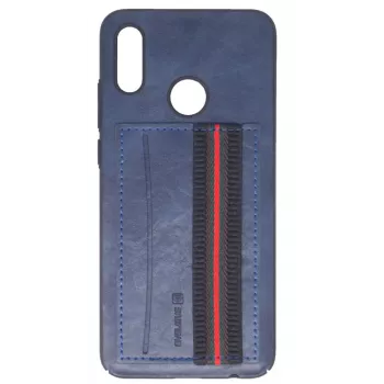 EVELATUS Huawei P Smart 2019 Cubit Plastic Blue Protective Case