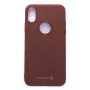 Evelatus Apple iPhone X Phanton Brown Wallet Case