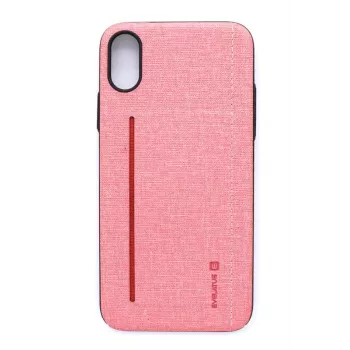 Evelatus Silicone Back Cover do Apple iPhone X / XS, Różowy