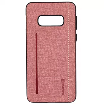 Evelatus Samsung Galaxy S10e Silikonowa Pokrywa Tylna Różowa