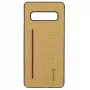 Evelatus Samsung Galaxy S10 Silicone Case Yellow