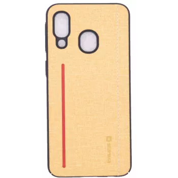Evelatus Silicone Case for Samsung Galaxy A40 - Yellow