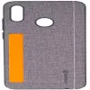 Evelatus Huawei P Smart 2019 6127 Szare Silikonowe Etui Tylne