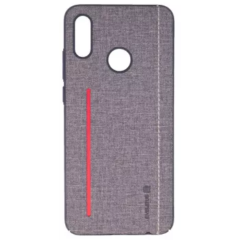 Evelatus Huawei P Smart 2019 6127 Szare Silikonowe Etui Tylne
