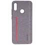 Evelatus Huawei P Smart 2019 6127 Szare Silikonowe Etui Tylne