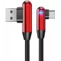 Evelatus Type-C Data Cable TPC05 L-Shape Red