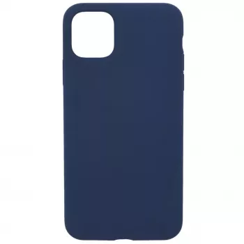 Evelatus Apple iPhone 11 Pro Premium Soft Touch Silicone Case Dark Blue