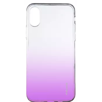 Evelatus Apple iPhone Xs Max Gradient TPU Case Purple