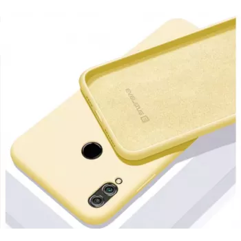 Evelatus Xiaomi Mi 9 Lite Soft Silicone Yellow Protective Case