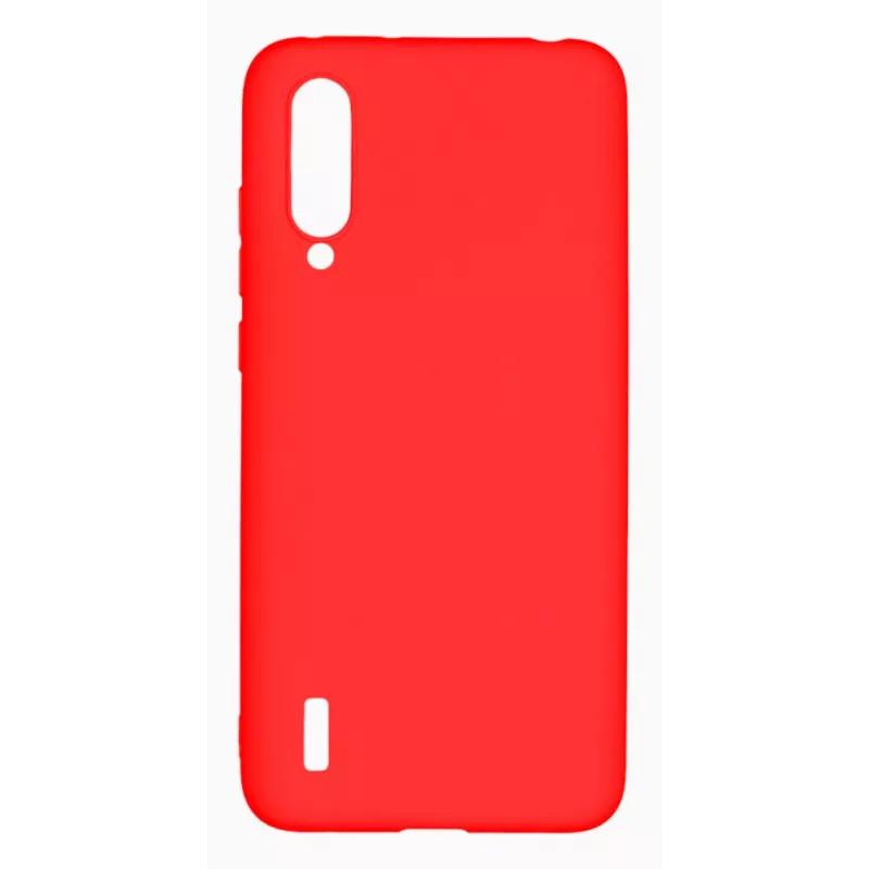 Evelatus Xiaomi Mi A3 Soft Silicone Red Back Cover