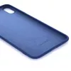 Evelatus Apple iPhone X/Xs Nano Silicone Case Soft Touch TPU Dark Blue
